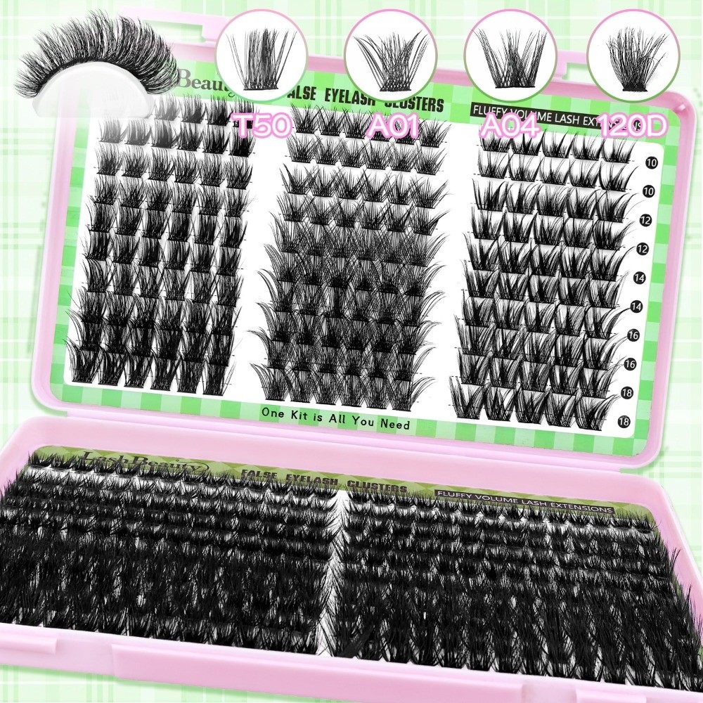 Faux Mink Lash - Natural Look False Eyelashes Wispy Style