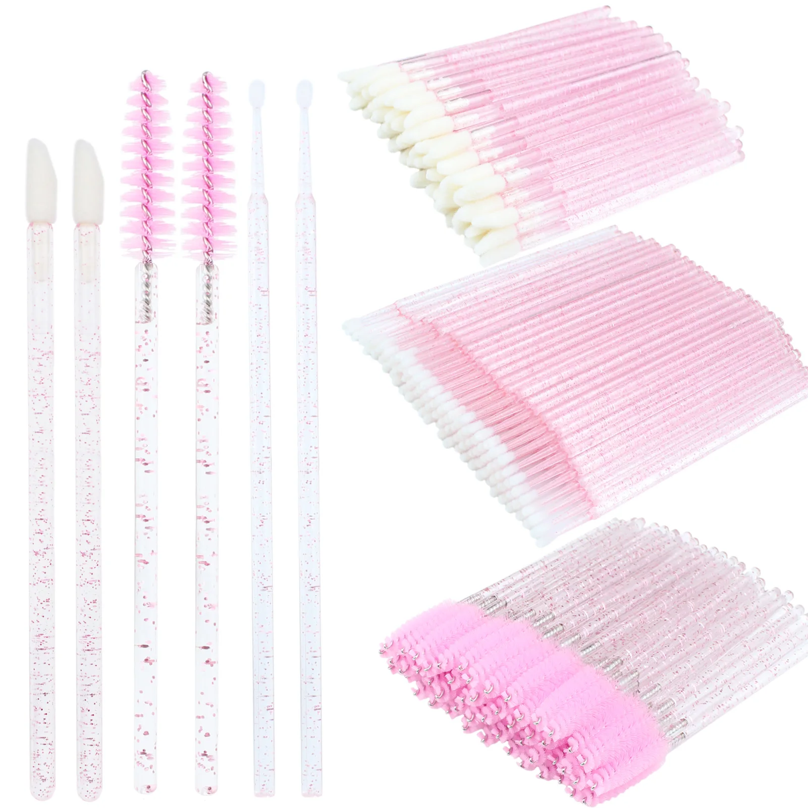 Micro Brush Applicator - 200pcs Disposable Brushes Set Mascara Wands