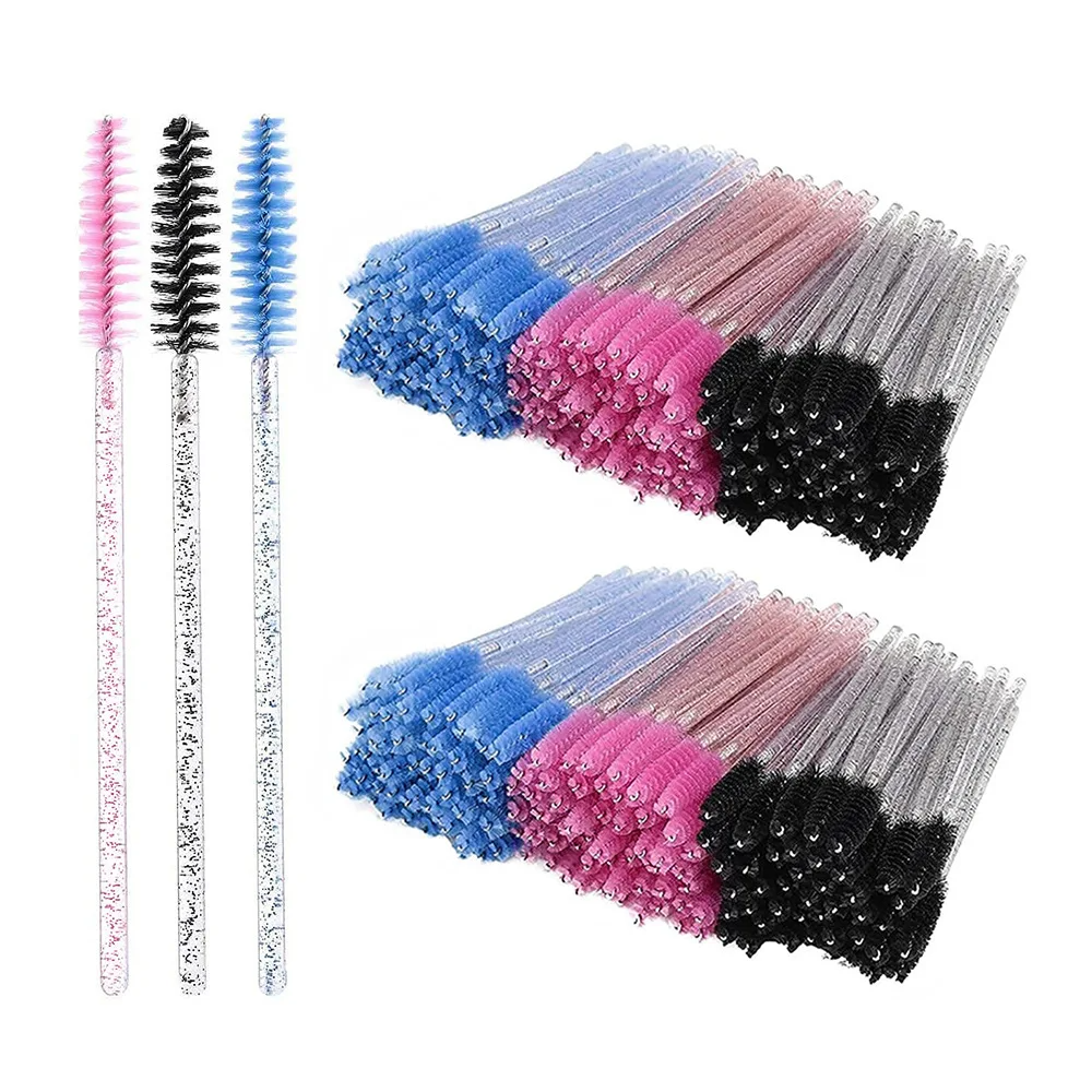 Micro Brush Applicator - 50pcs Eyelash Brushes Mascara Wands Applicator