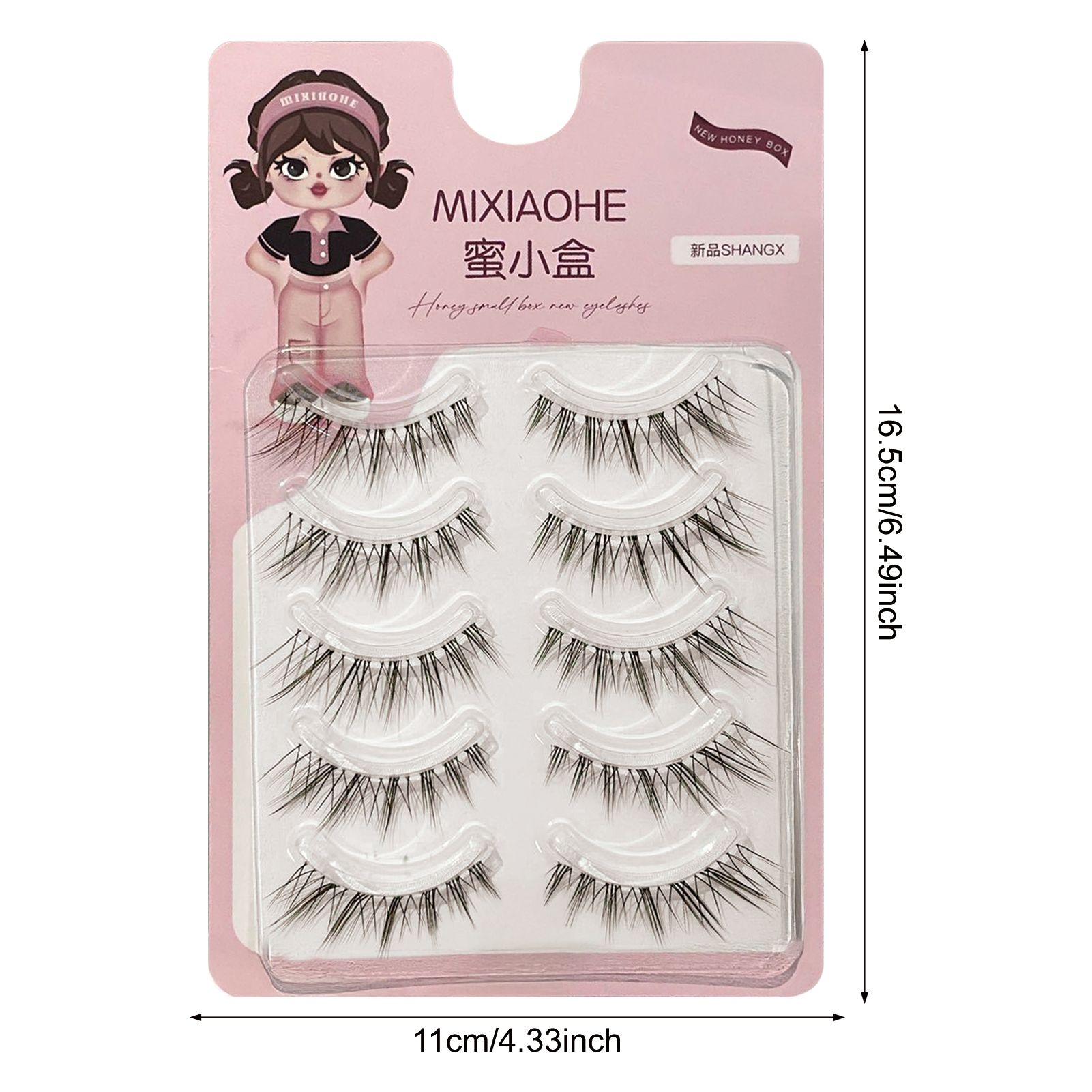 Eyelash Extension In Chinese - New Chinese Style Fox-eye false Eyelashes