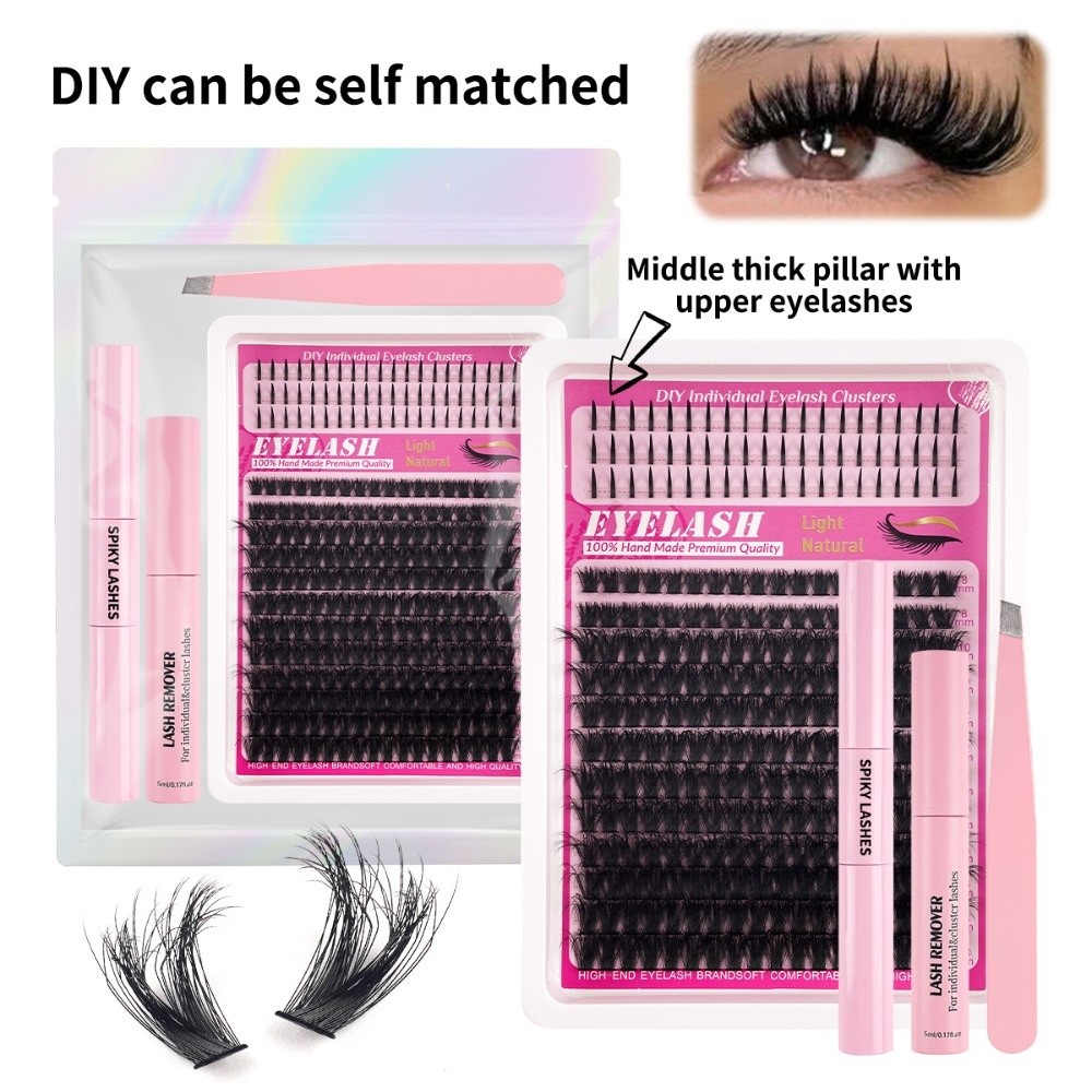 Faux Mink Lash - 8-18mm Length False Eyelashes Bond and