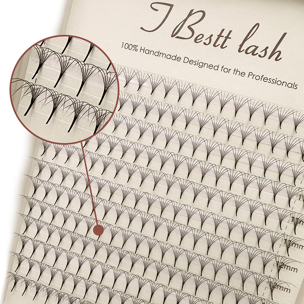 Eyelash Extension C Curl - TBestt 5D/6D/8D/10D Premade Fans Volume Russian