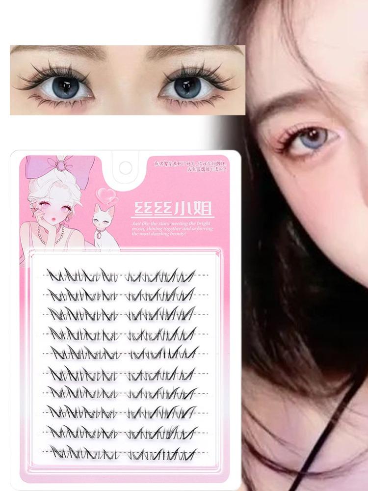 Eyelash Extension C Curl - Korean Individual Bottom Lash Clusters No