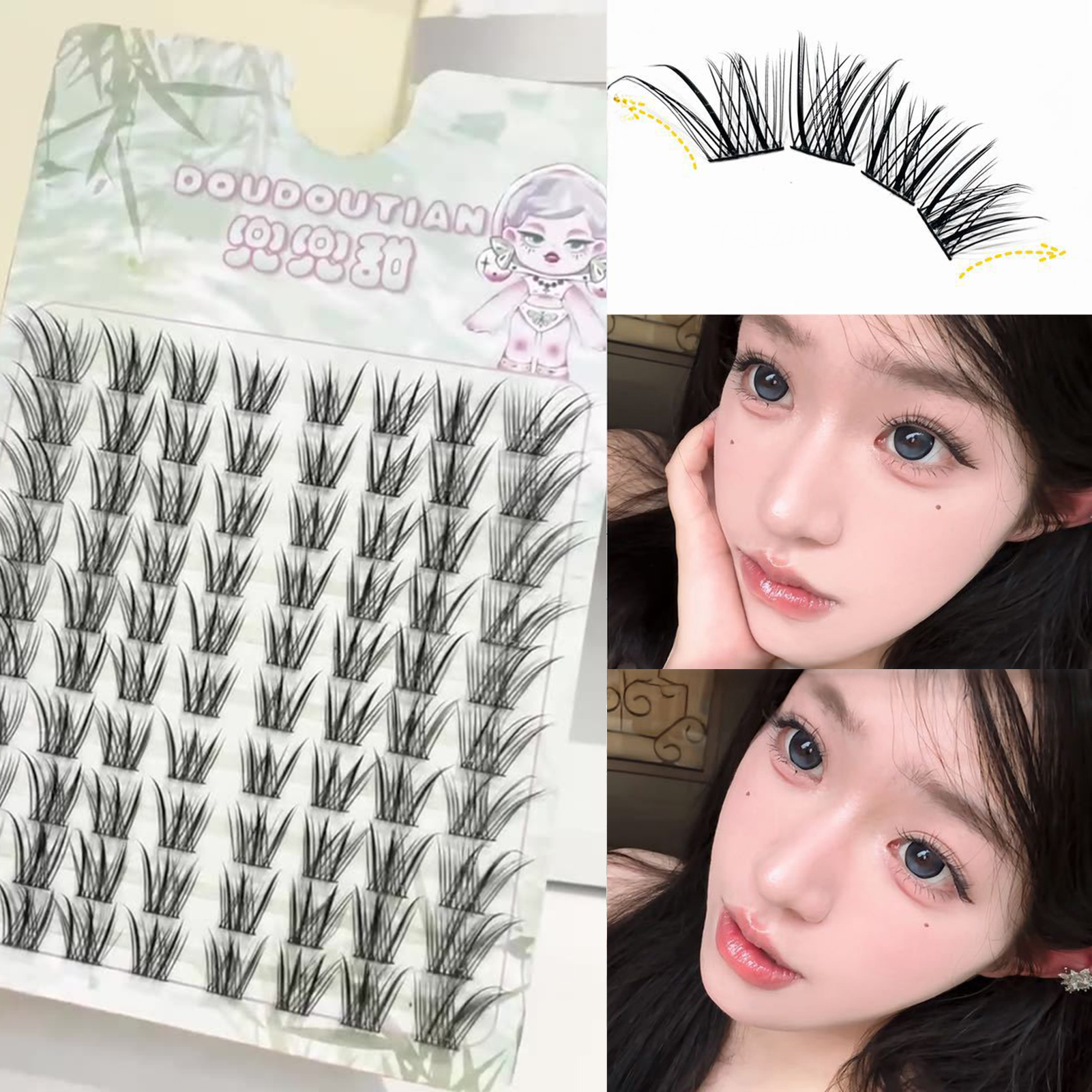 Eyelash Extension In Chinese - New Chinese Style Foxes Fluffy Lashes