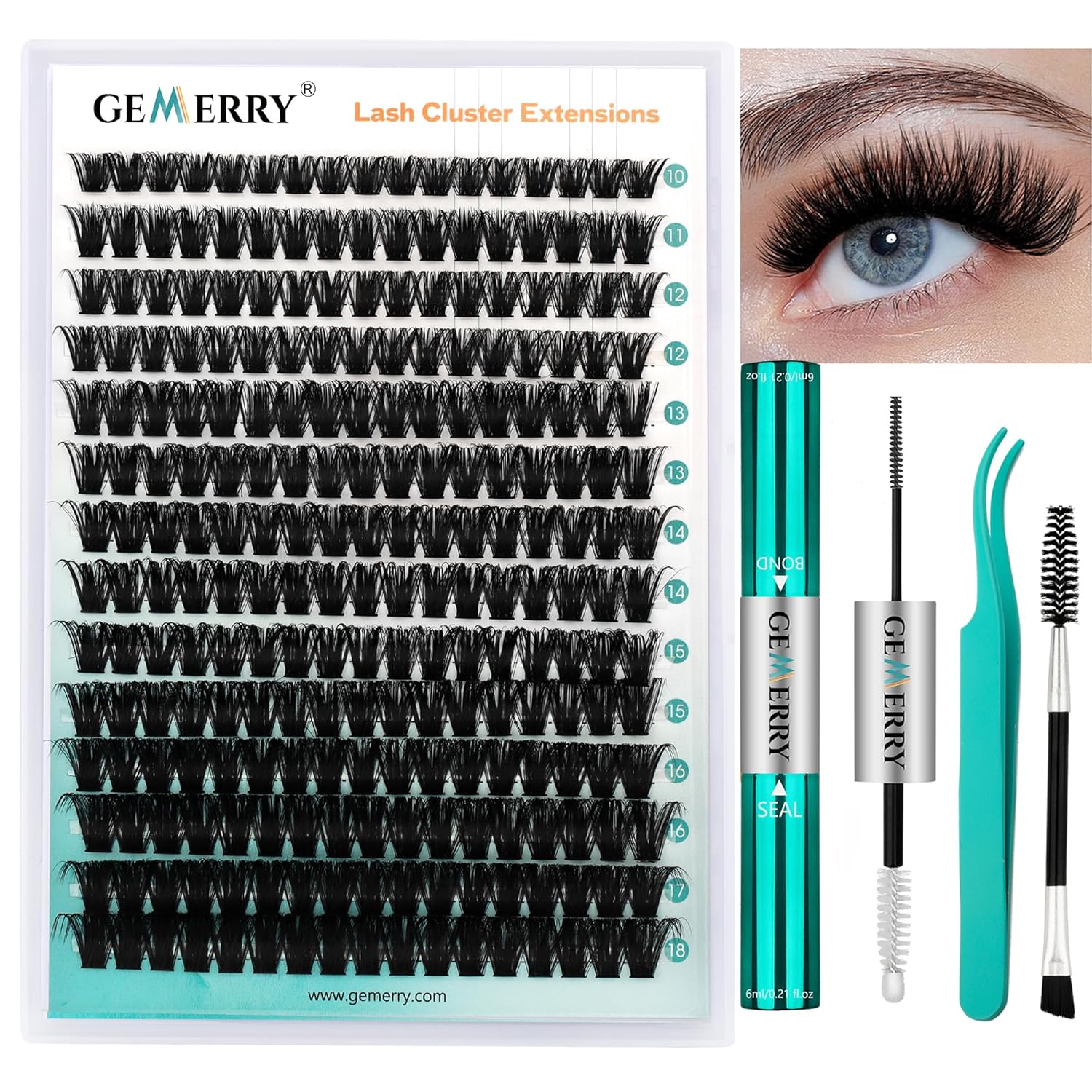 Eyelash Extension Images Free - Eyelash Extension Kit with Thick Curl