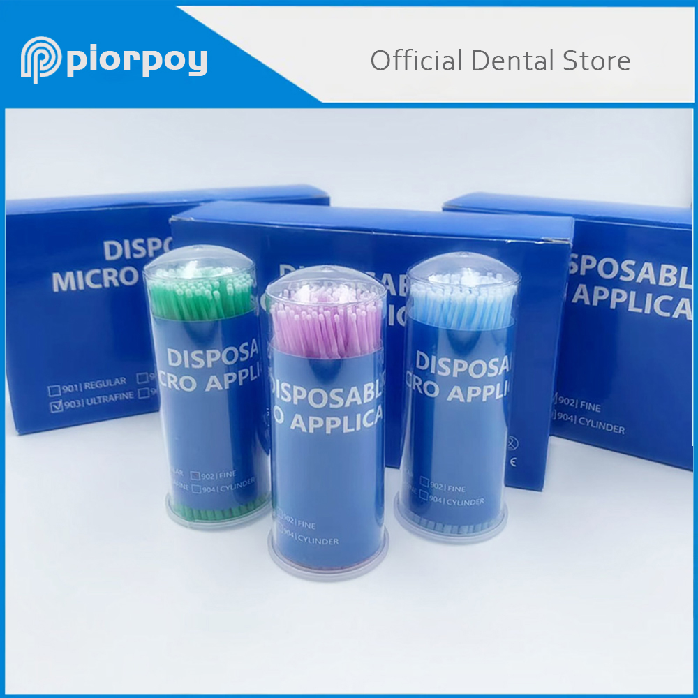 PIORPOY100Pcs/Bottle Dental Di - Micro Brush Applicator recension och pris