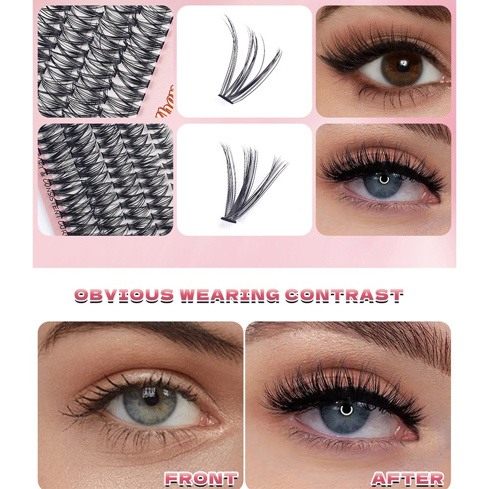 8-16mm Length False Eyelashes  - Faux Mink Lash recension och pris
