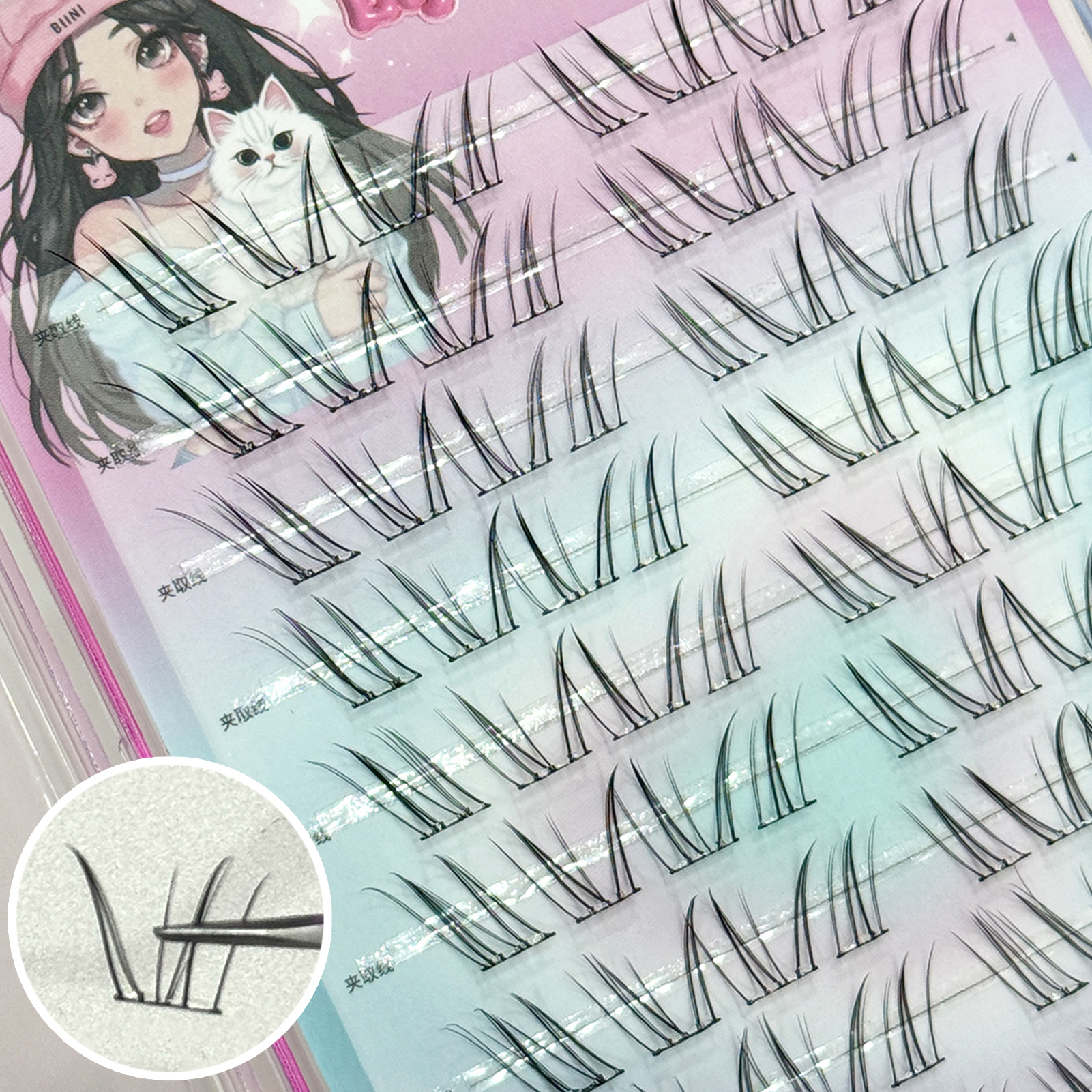 New Chinese Style False Eyelas - Eyelash Extension In Chinese recension och pris
