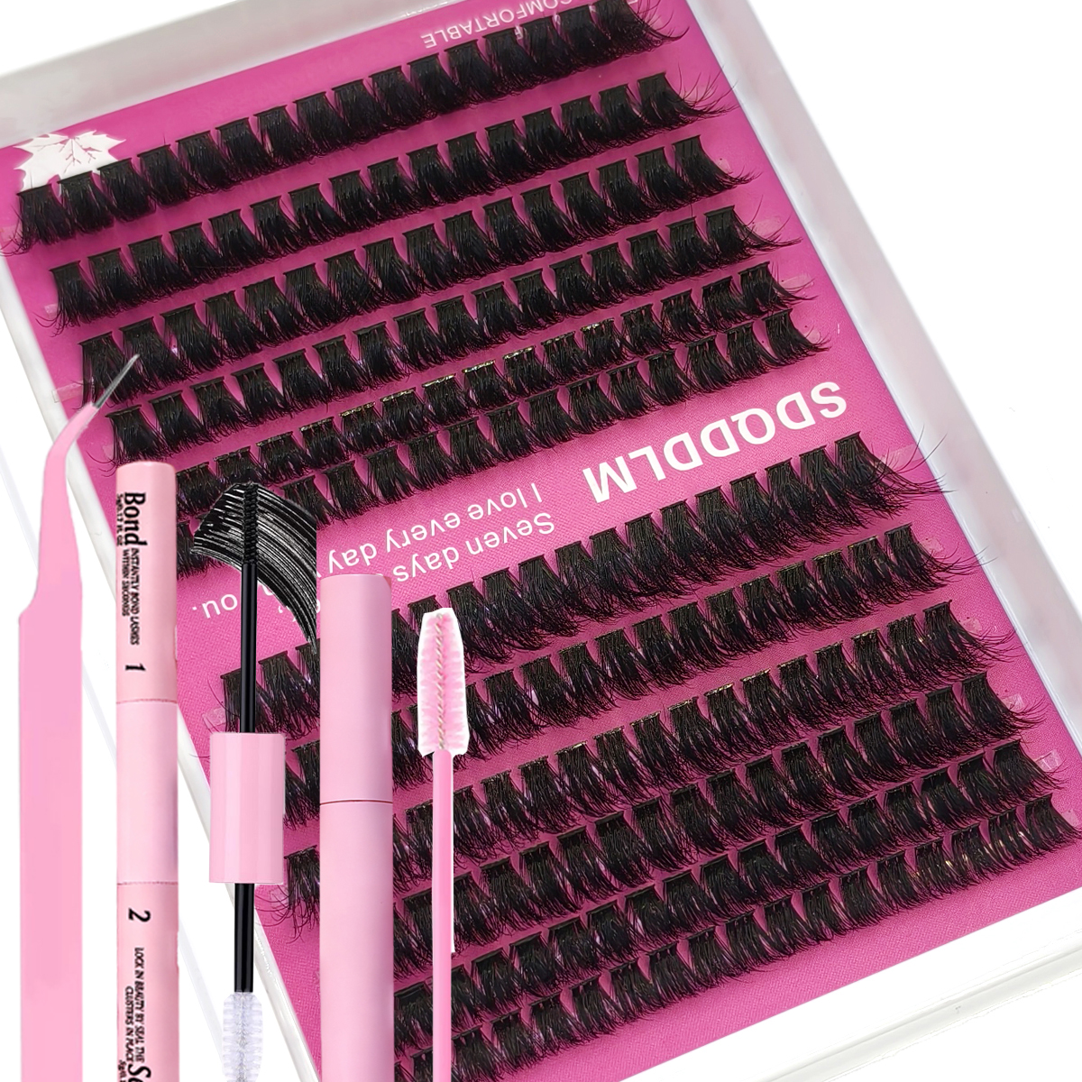 HBZGTLAD Eyelash Clusters Kit  - Faux Mink Lash recension och pris