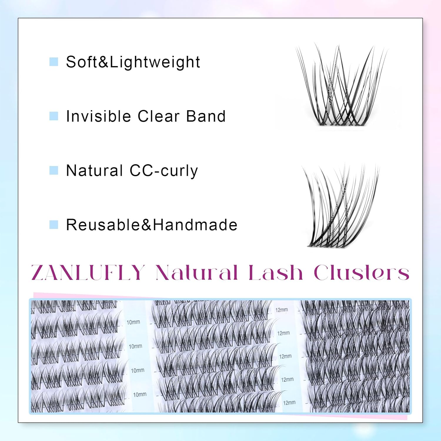 Wispy Lash Clusters Kit Natura - Eyelash Extension Images Free recension och pris