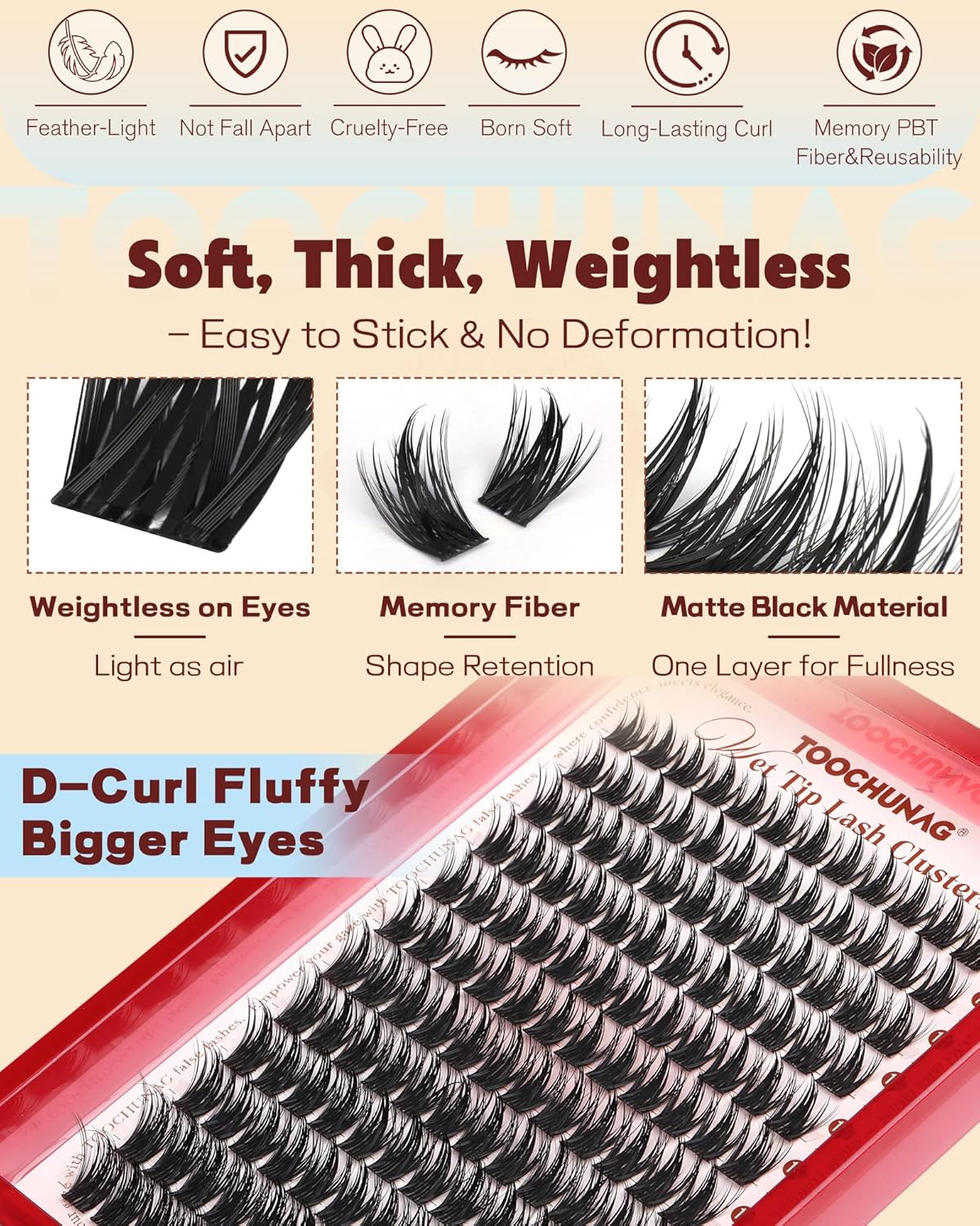 Lash Clusters Kit 12-18mm Mang - Eyelash Extension Images Free recension och pris