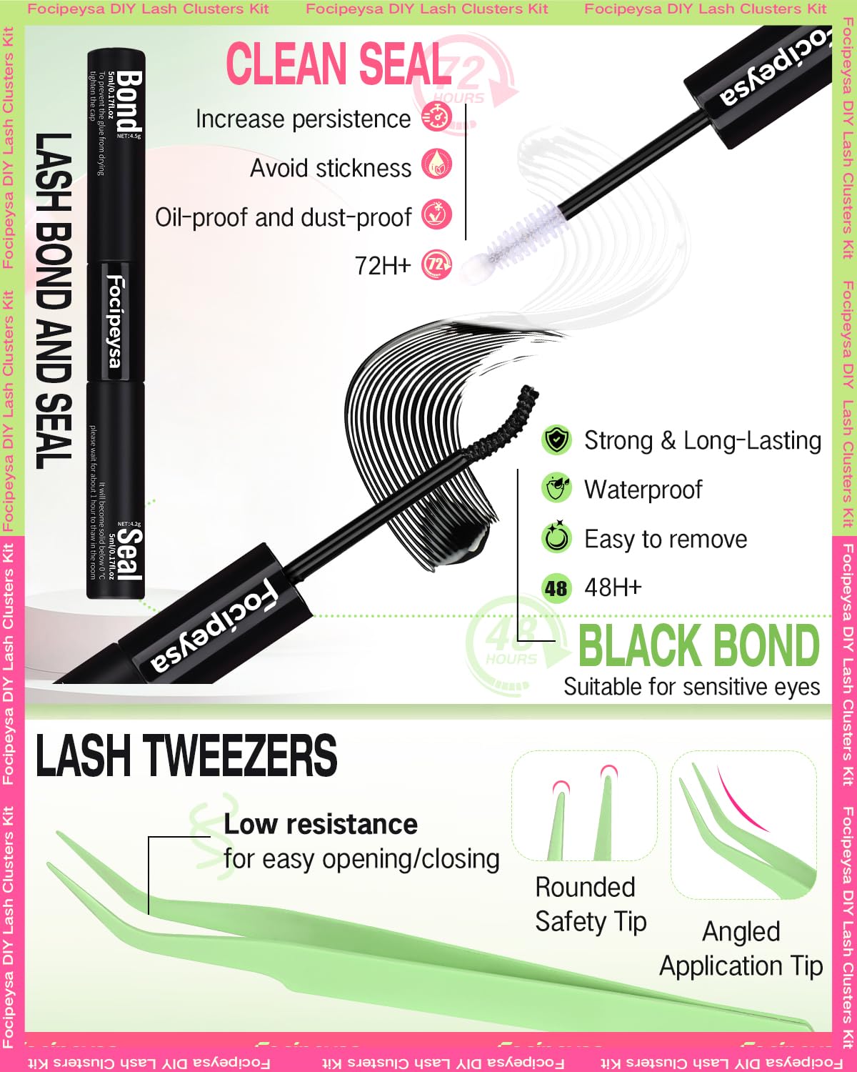 Fox Eye Lash Clusters Kit Wisp - Eyelash Extension Images Free recension och pris