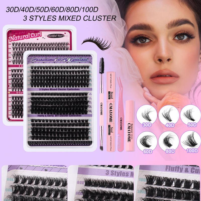 False Eyelashes Cluster Lashes - Faux Mink Lash recension och pris