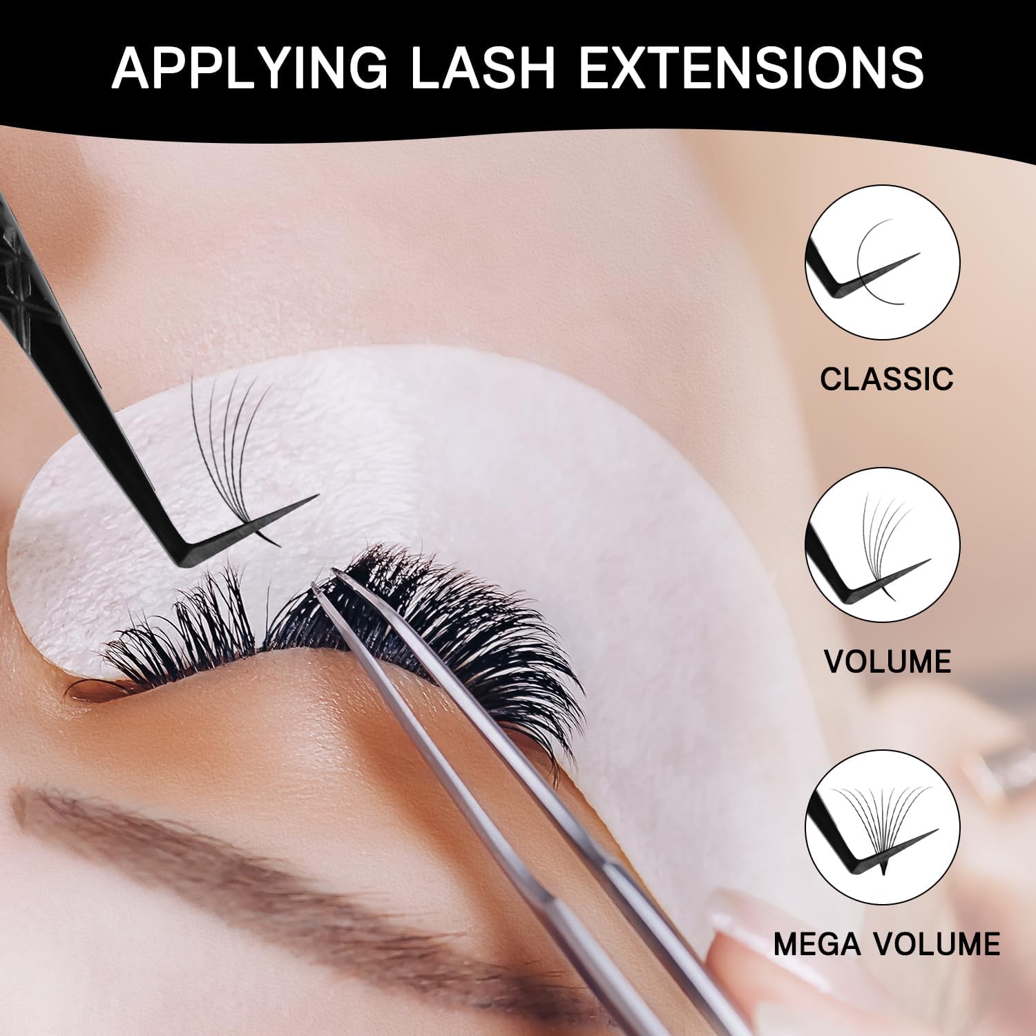 Lash Tweezers for Eyelash Exte - Eyelash Extension Images Free recension och pris