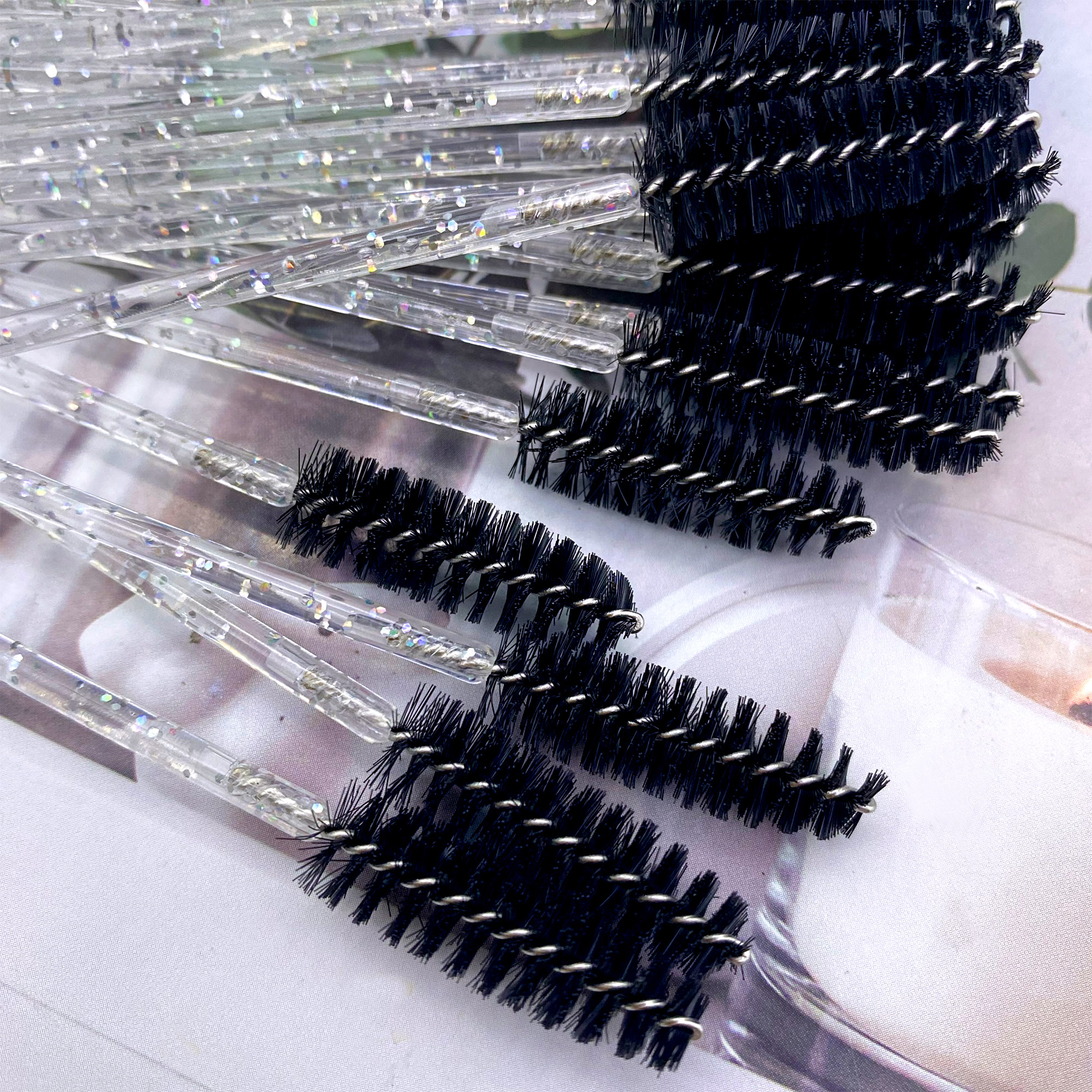 500PCS Eyelashes Brushes Set W - Micro Brush Applicator recension och pris