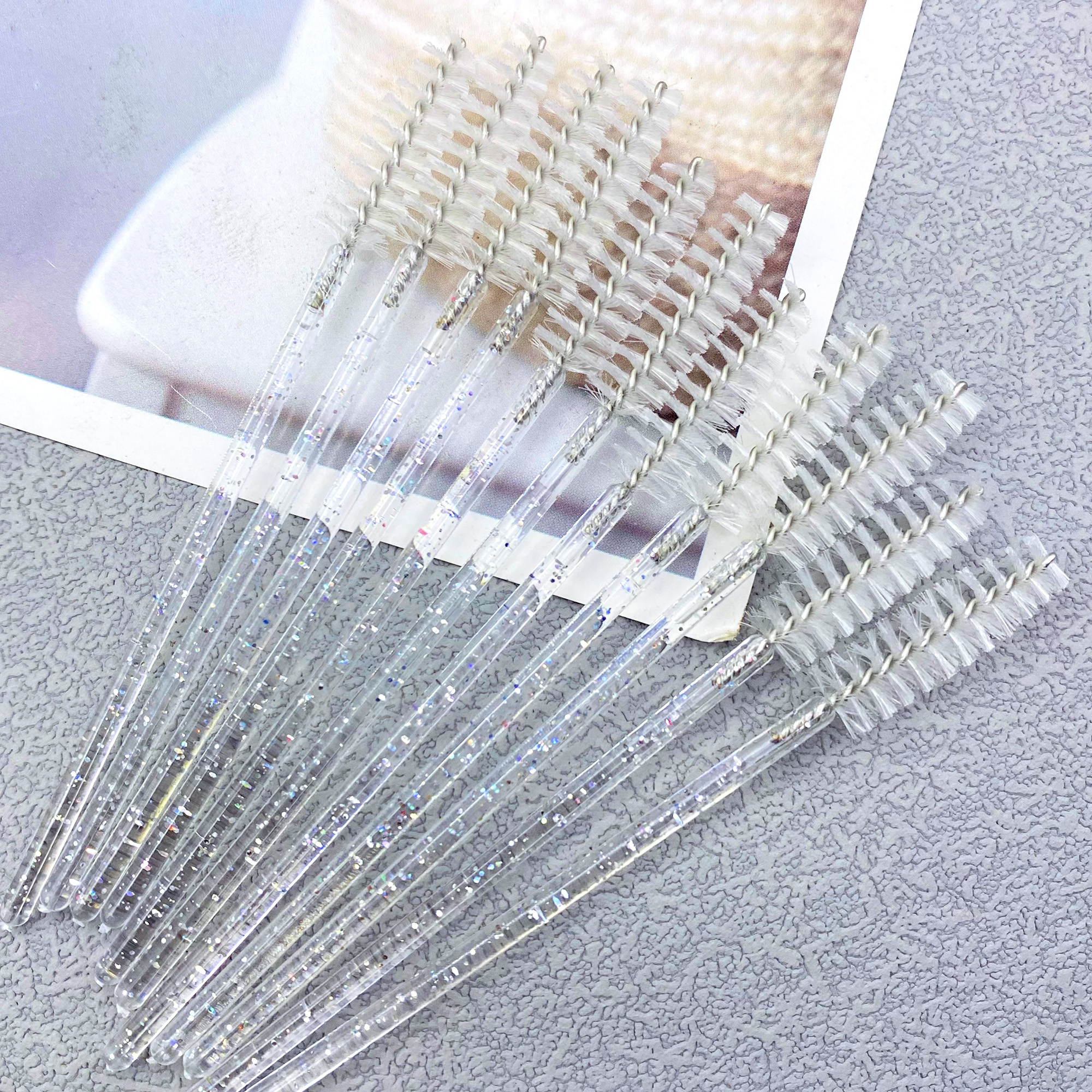 500PCS Eyelashes Brushes Set W - Micro Brush Applicator recension och pris