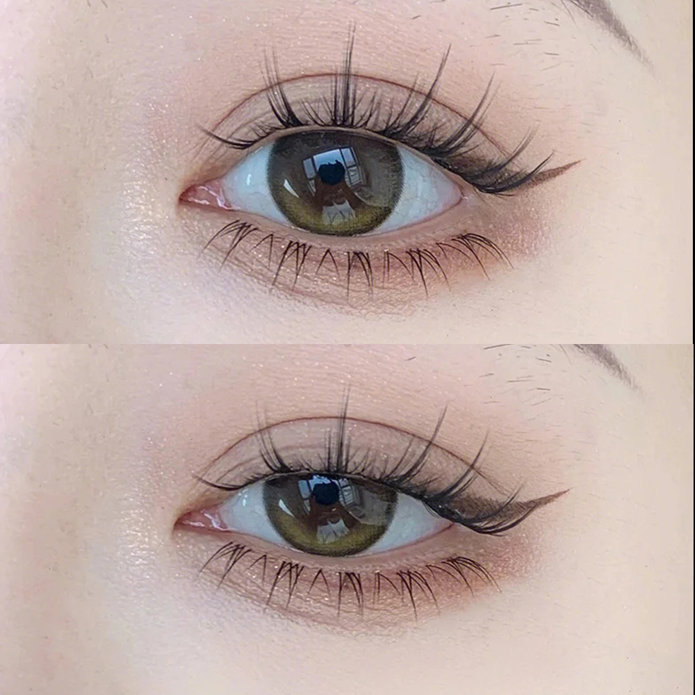 5 Pair Clear Band Lower Eyelas - Eyelash Extension Douyin recension och pris