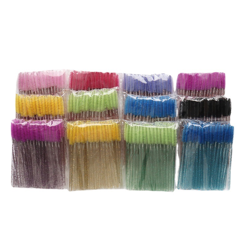 100/200pcs Crystal Eyelash Mak - Micro Brush Applicator recension och pris
