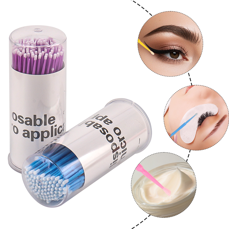 100pcs Disposable Eyelash Brus - Micro Brush Applicator recension och pris