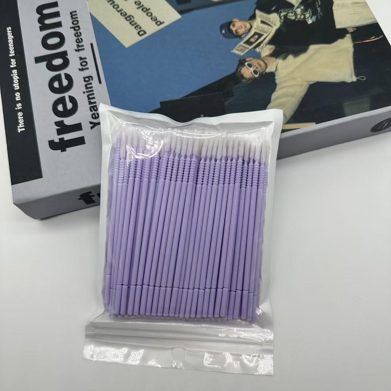 100 Pcs Eyelash Extension Make - Micro Brush Applicator recension och pris