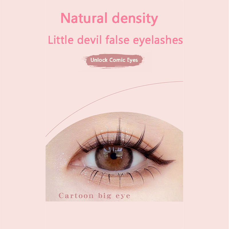 Lashes 5 Pairs Faux Lashes Chi - Eyelash Extension In Chinese recension och pris