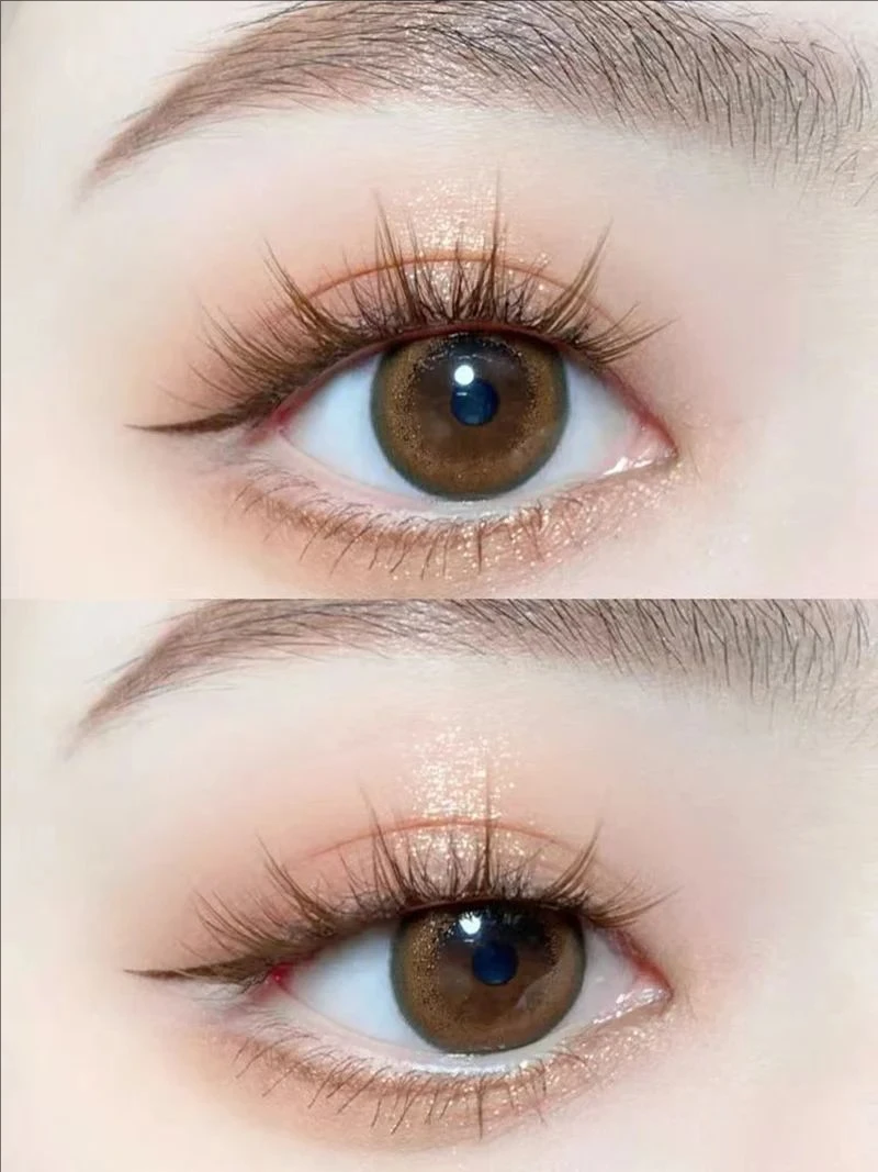Brown Sunflower False Eyelashe - Eyelash Extension In Chinese recension och pris