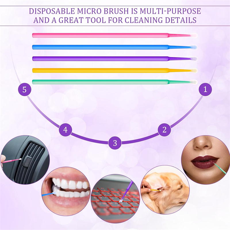 100pcs/lot S M L Size Disposab - Micro Brush Applicator recension och pris