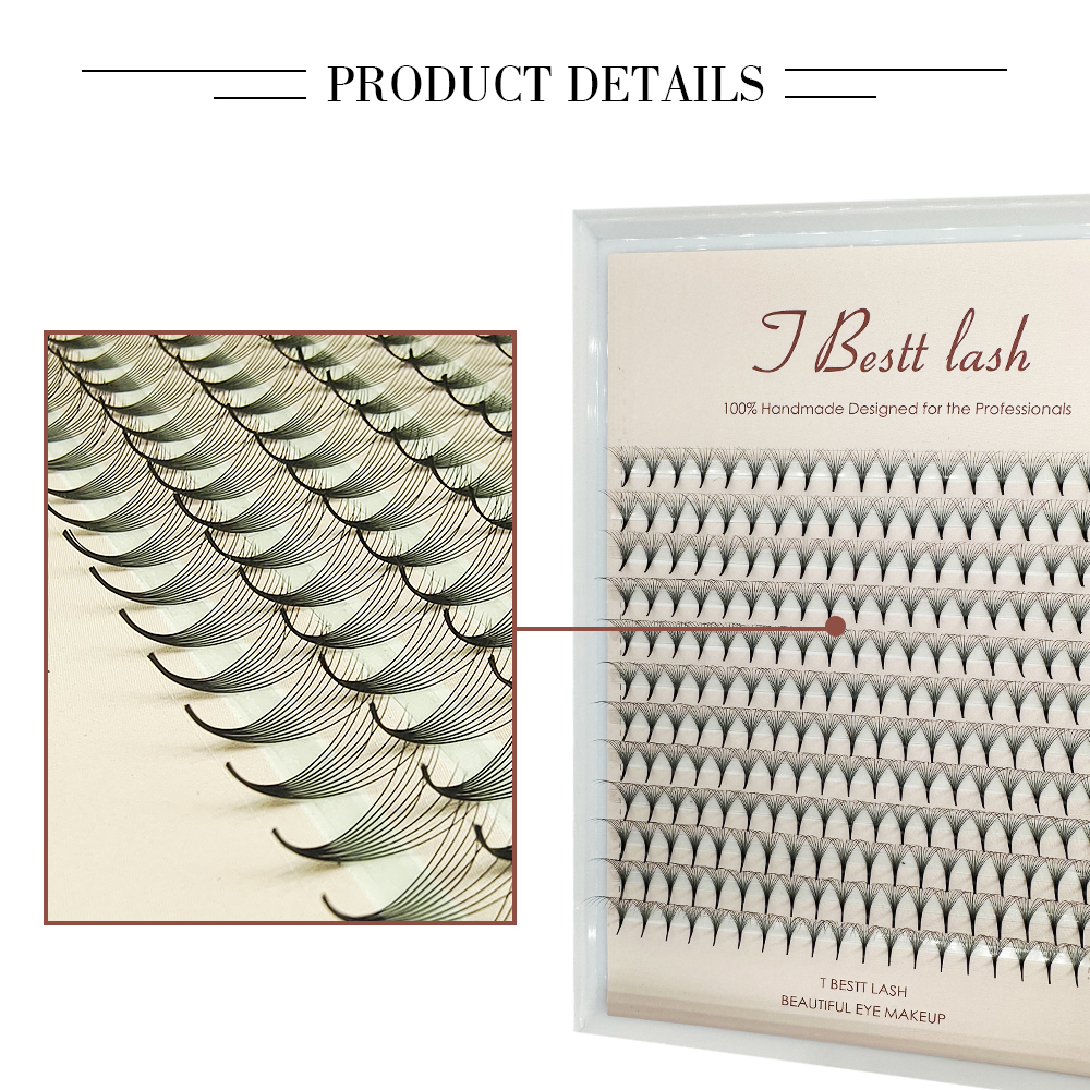 TBestt 5D/6D/8D/10D Premade Fa - Eyelash Extension C Curl recension och pris