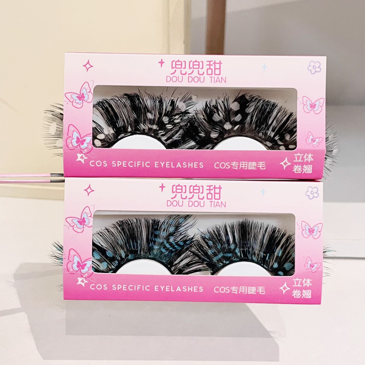 Doudoutian Butterfly Cluster E - Eyelash Extension Douyin recension och pris
