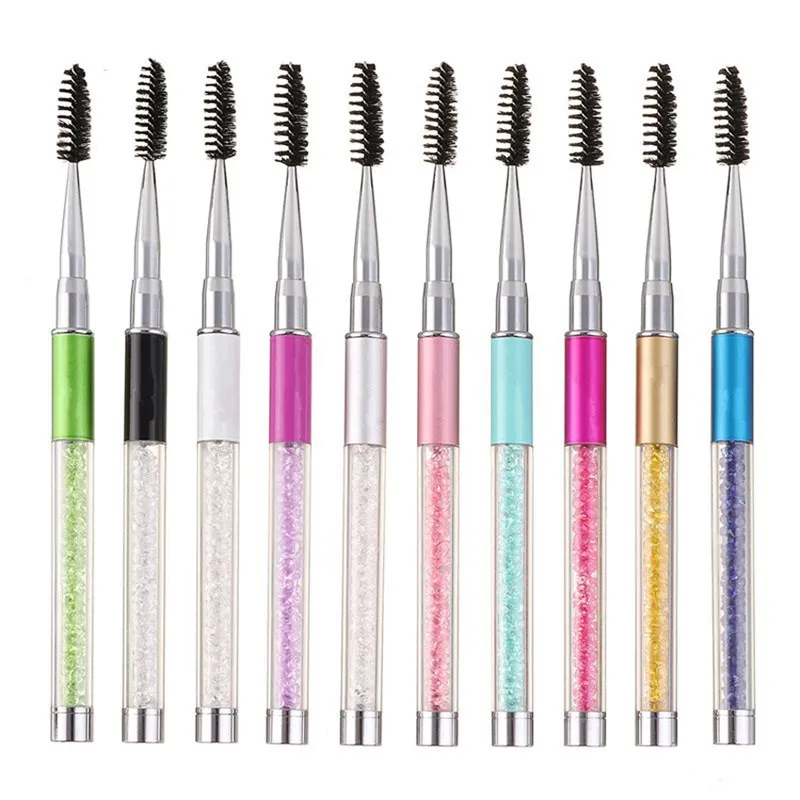 Rhinestone Handle Lash Brush R - Micro Brush Applicator recension och pris