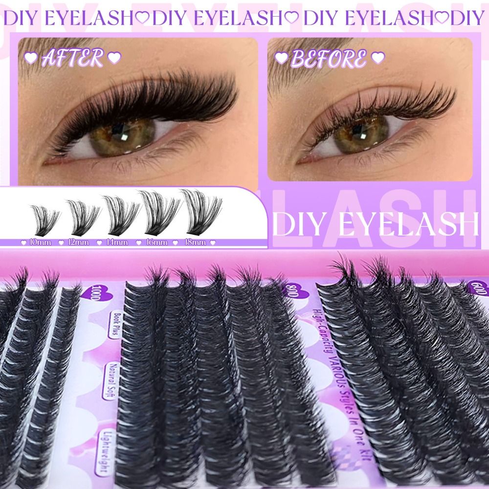 9-18mm Length False Eyelashes  - Faux Mink Lash recension och pris