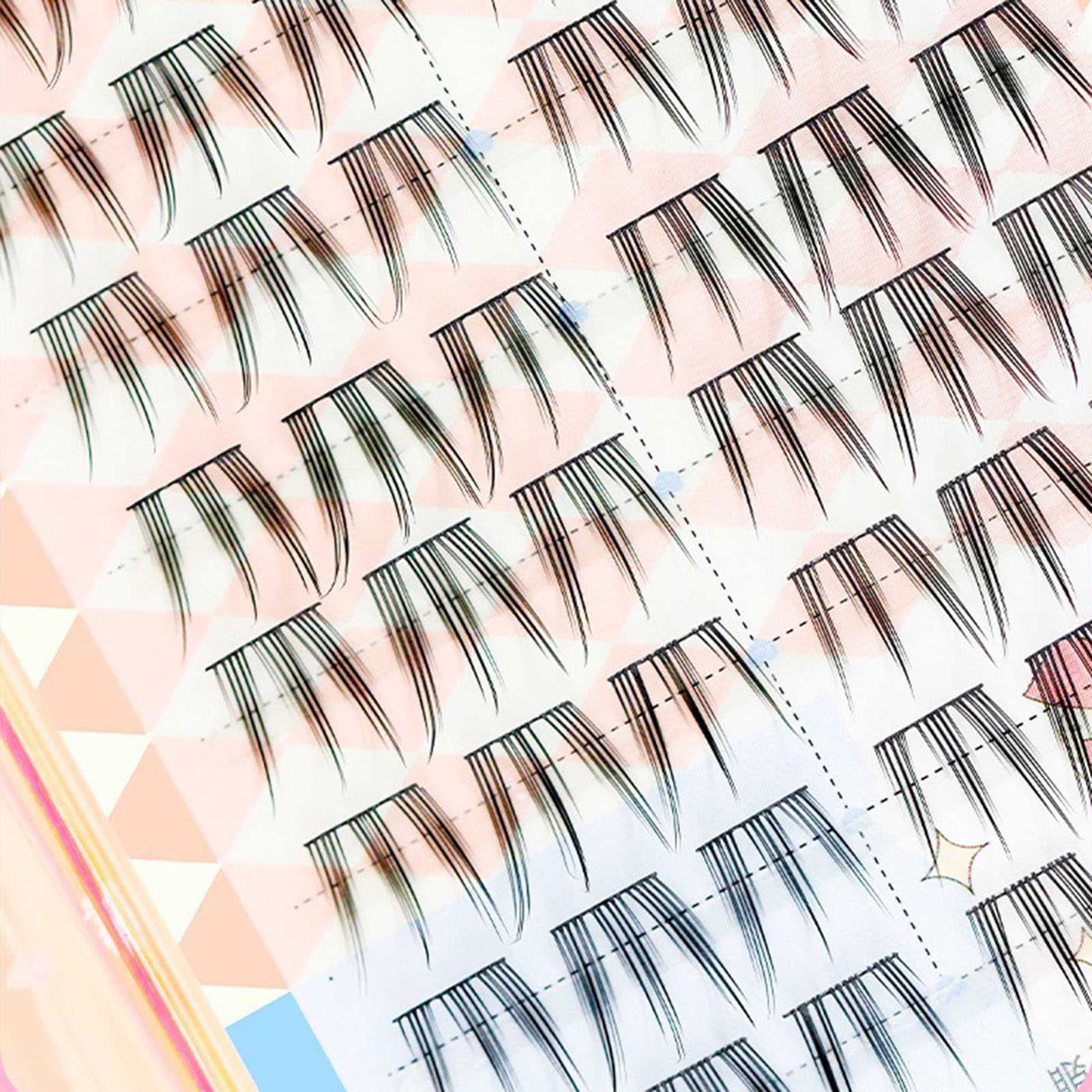 10 Rows Sunflower False Eyelas - Eyelash Extension In Chinese recension och pris