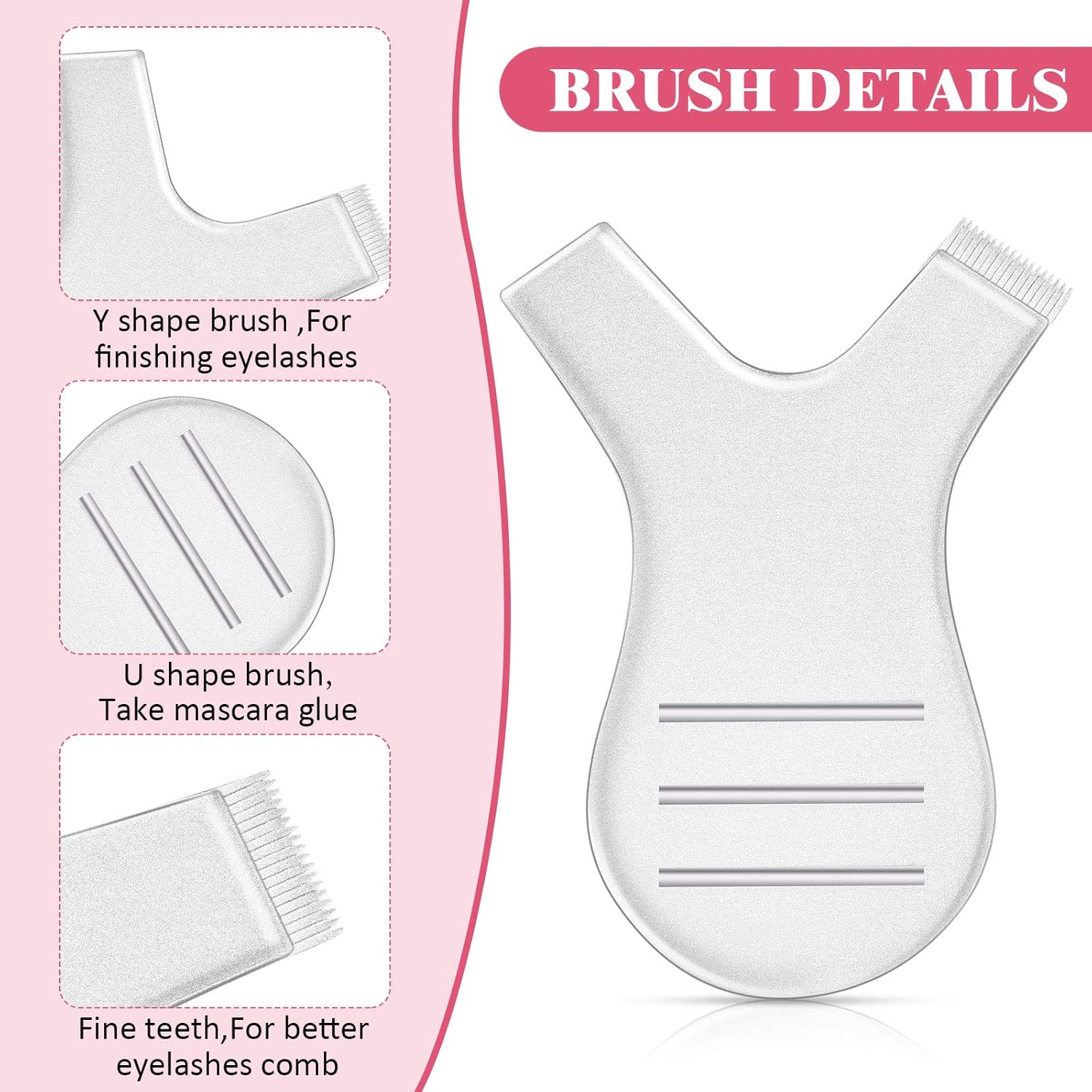 60 Pcs Y Shape Eyelash Lift Br - Eyelash Extension Images Free recension och pris