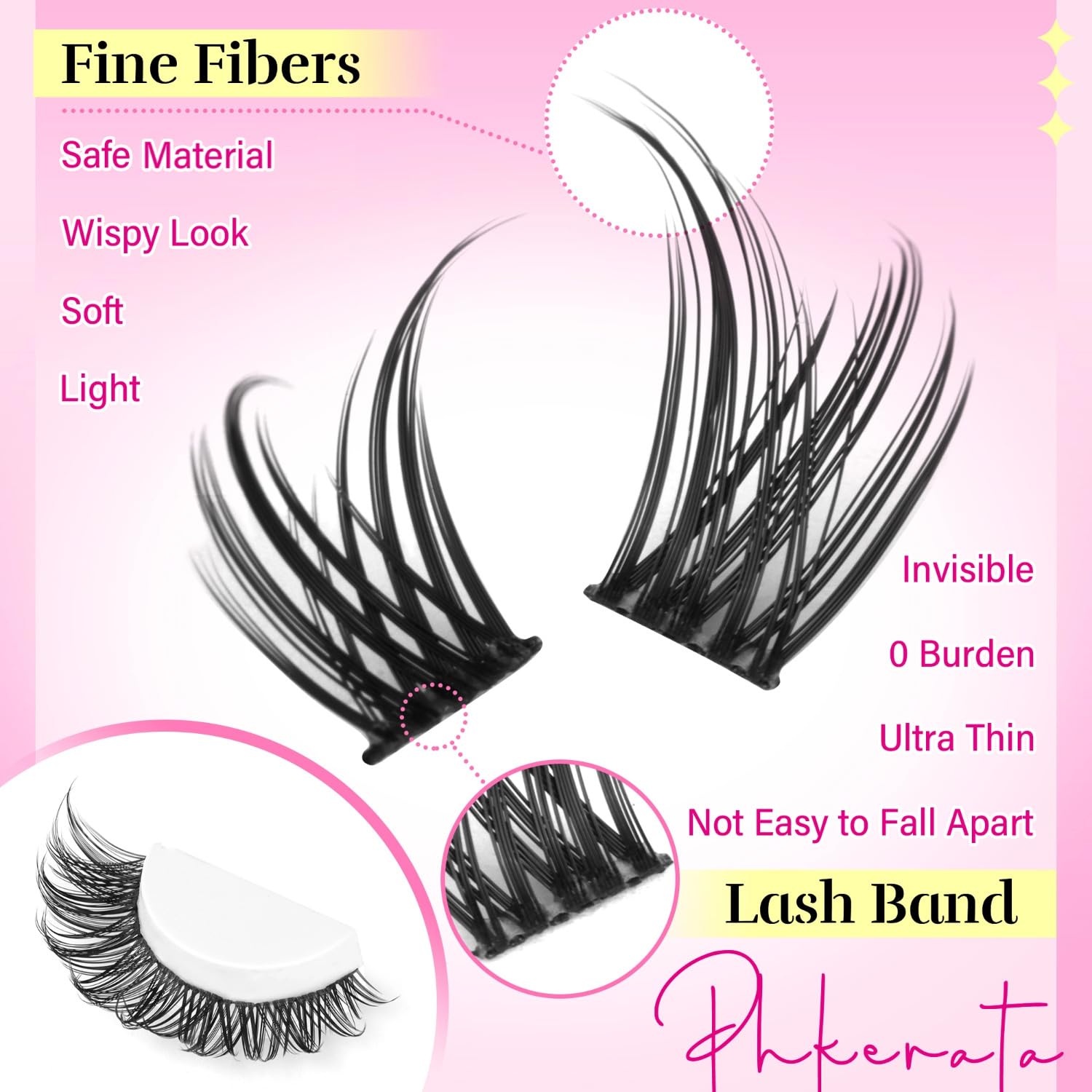 Wispy Lash Clusters Kit 192 Pc - Eyelash Extension Images Free recension och pris