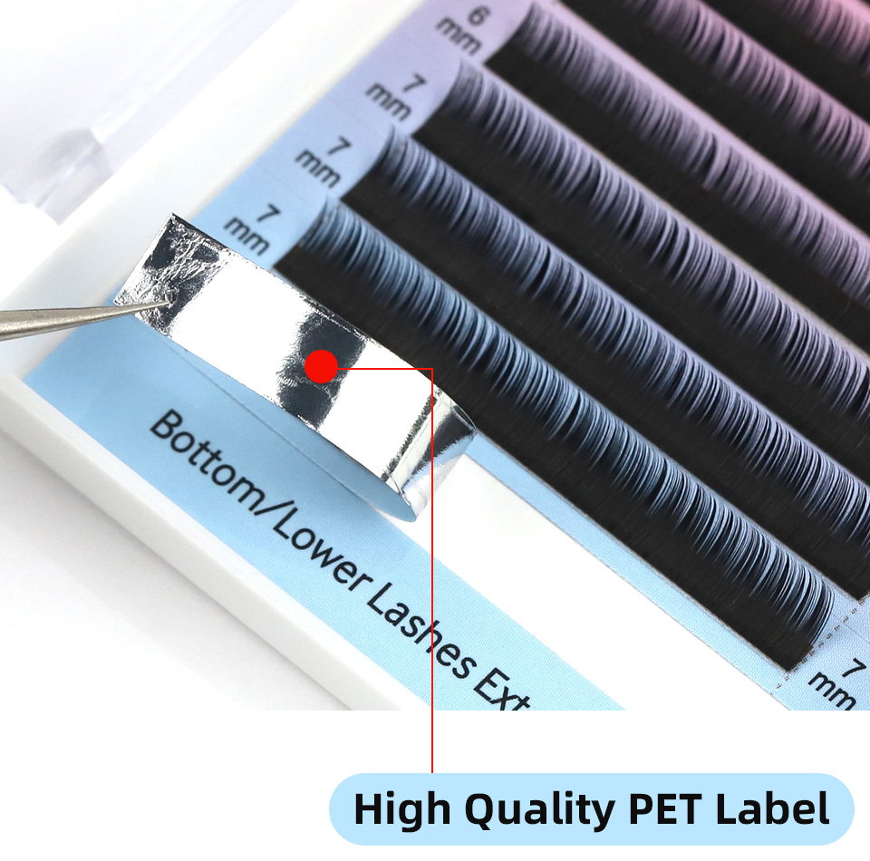 Lower Lashes Mix 5 6 7mm Botto - Eyelash Extension C Curl recension och pris