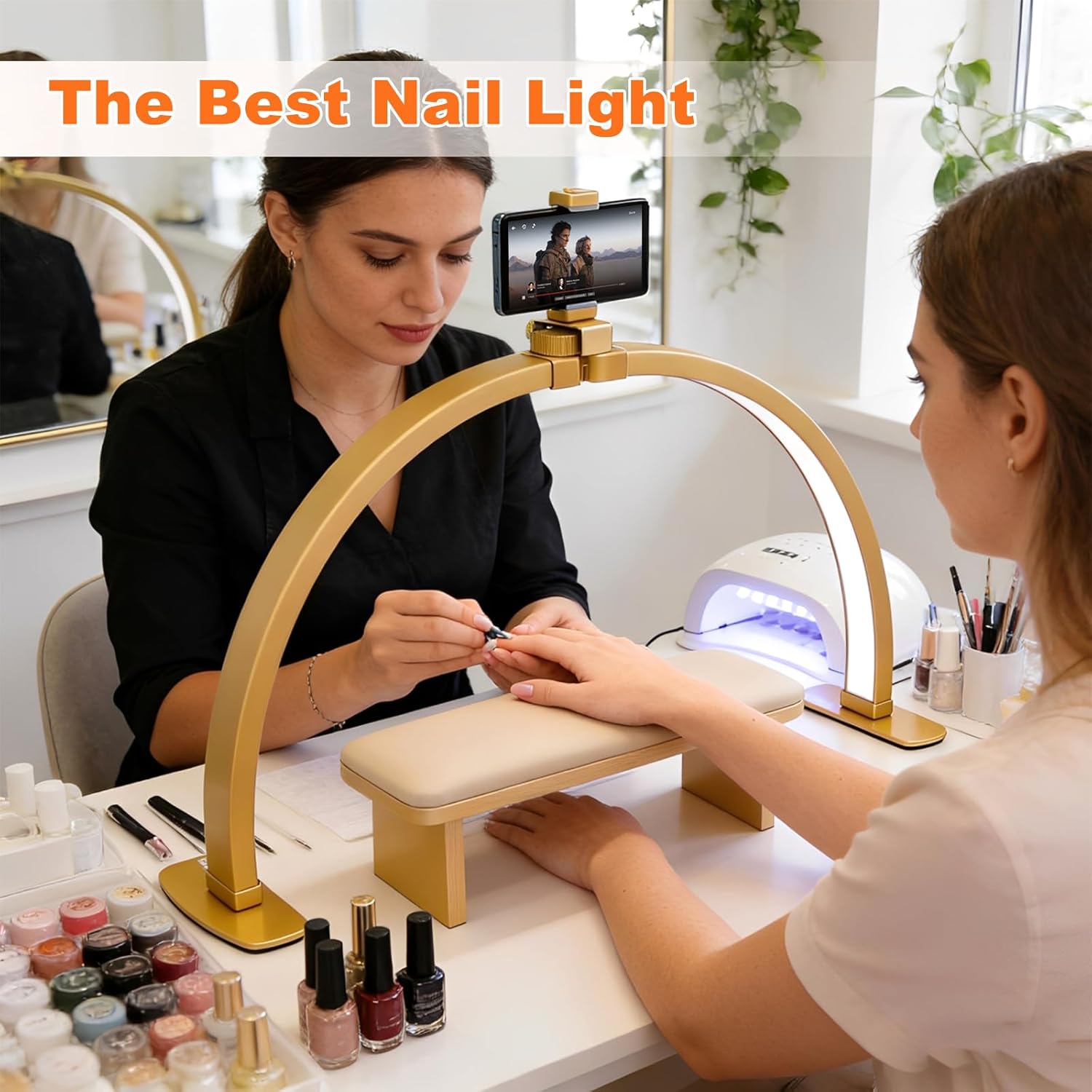 29IN Folding Half-Moon LED Lam - Eyelash Extension Images Free recension och pris