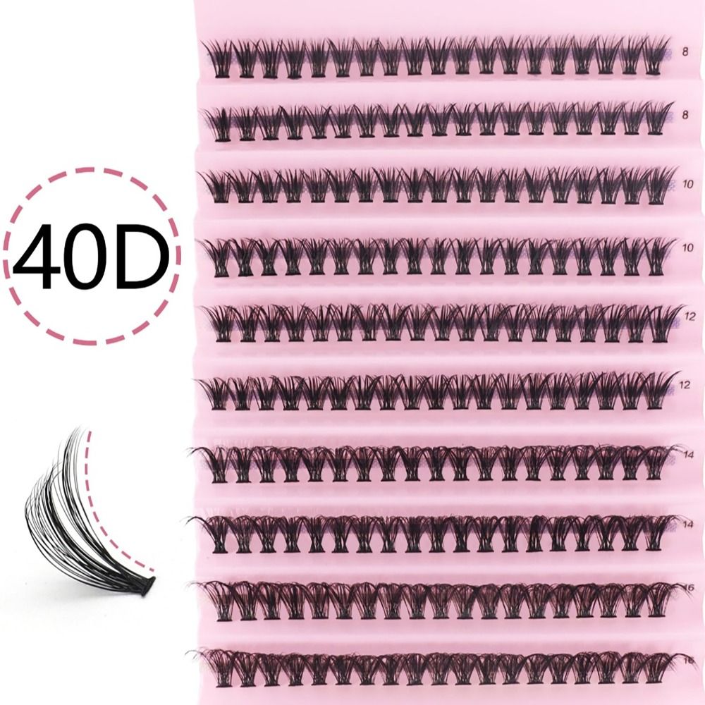 40D 8/10/12/14/16mm Individual - Eyelash Extension C Curl recension och pris