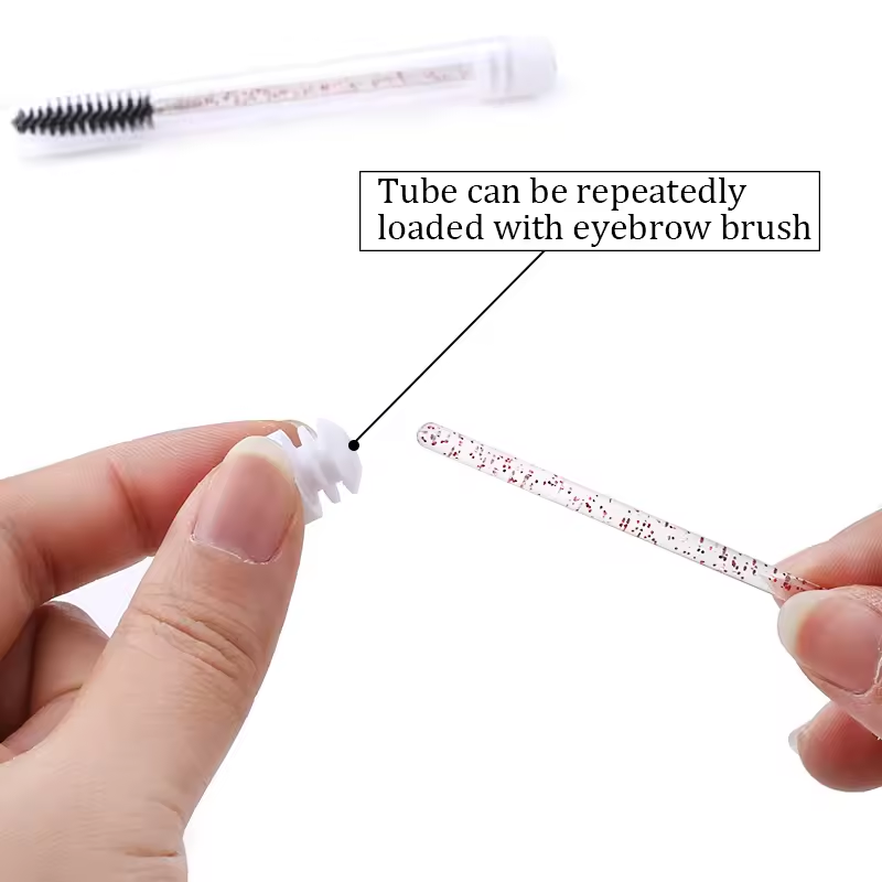Eyelash Brush Tube With Eyebro - Micro Brush Applicator recension och pris