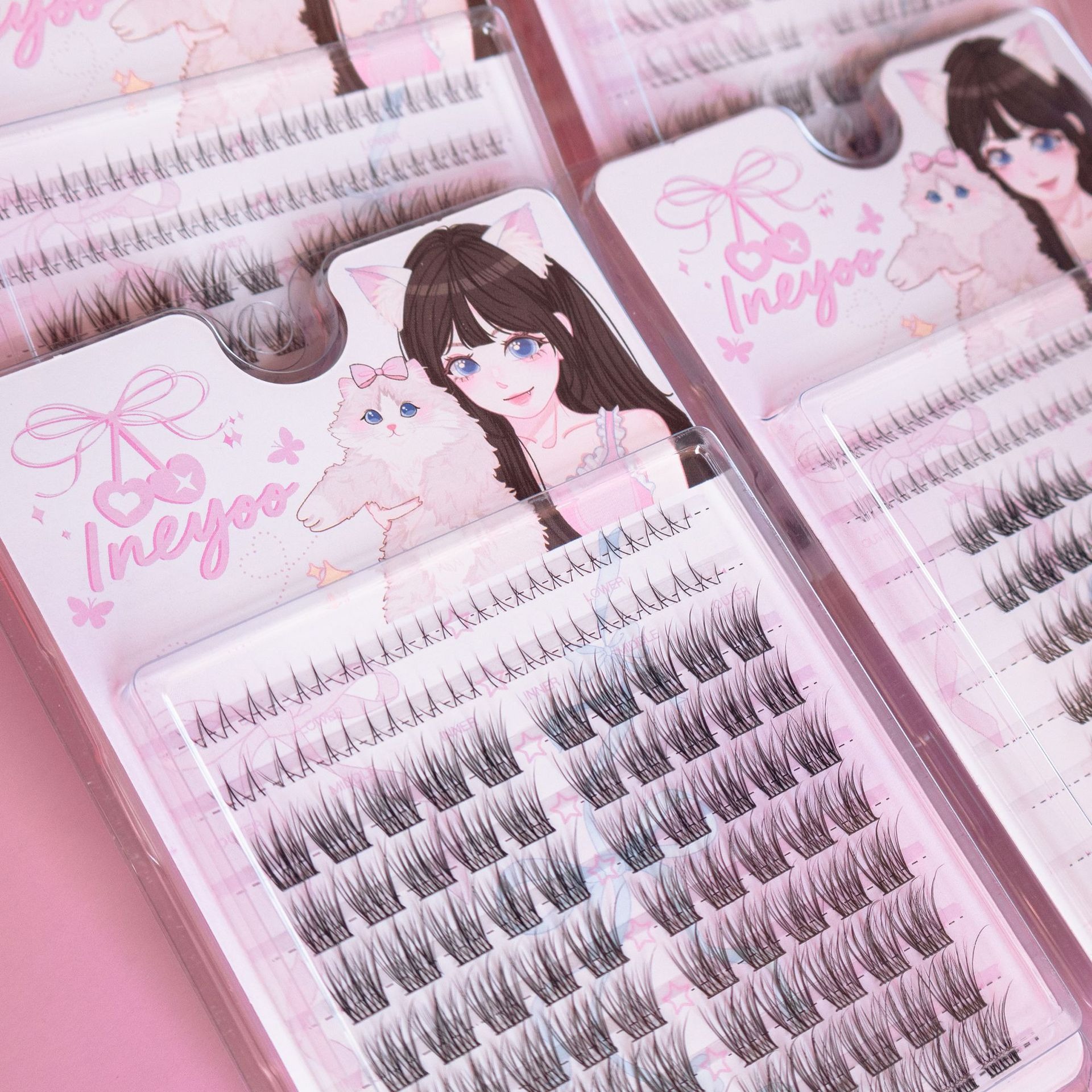 Long Slender False Eyelashes B - Eyelash Extension In Chinese recension och pris