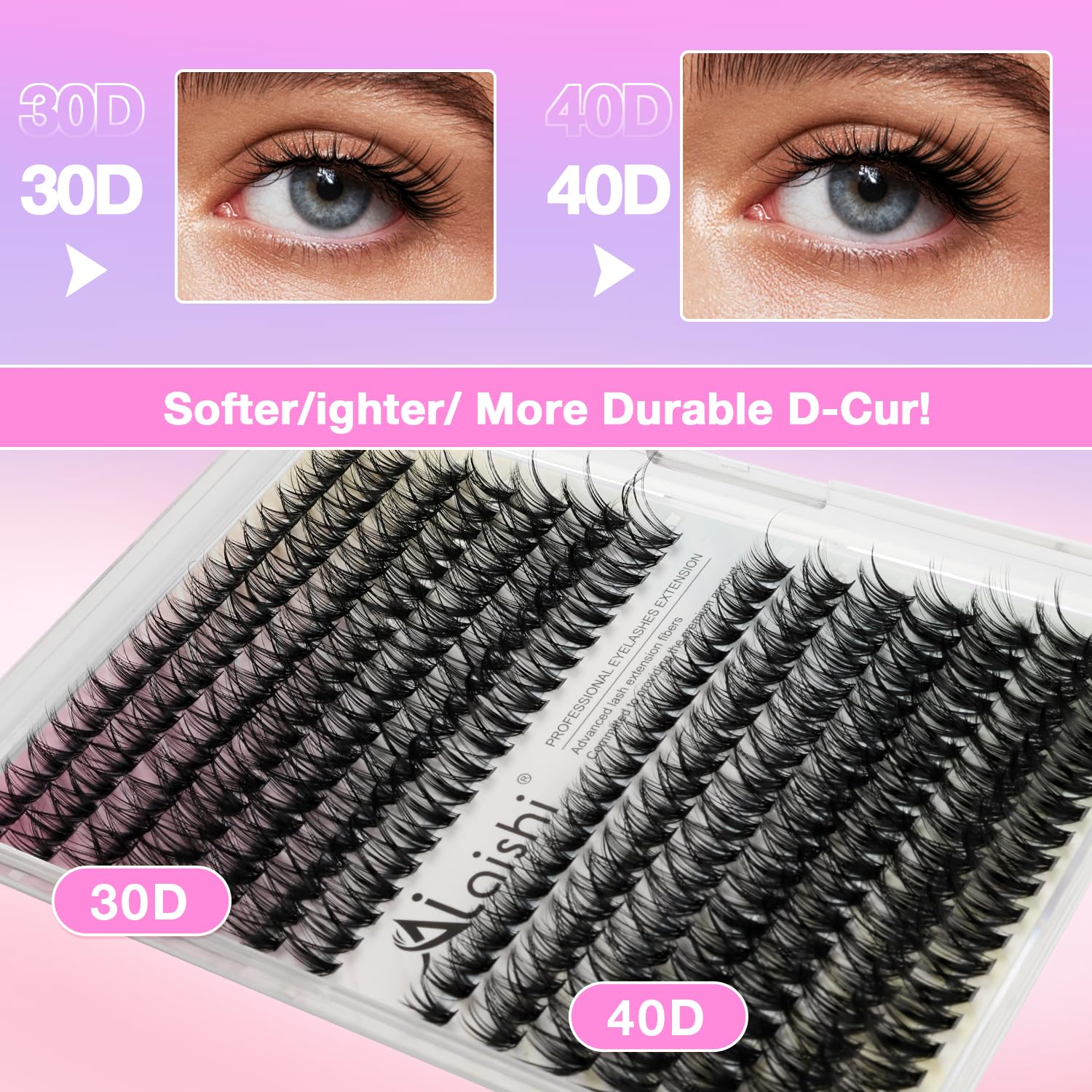 Lash Clusters Kit, DIY Cluster - Eyelash Extension Images Free recension och pris