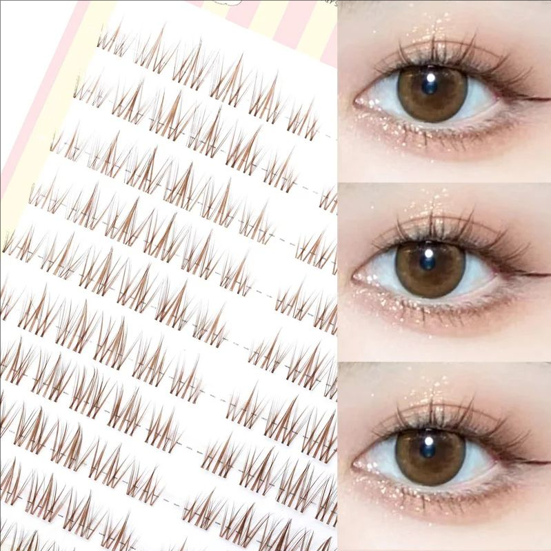 MJ Brown Sunflower False Eyela - Eyelash Extension In Chinese recension och pris