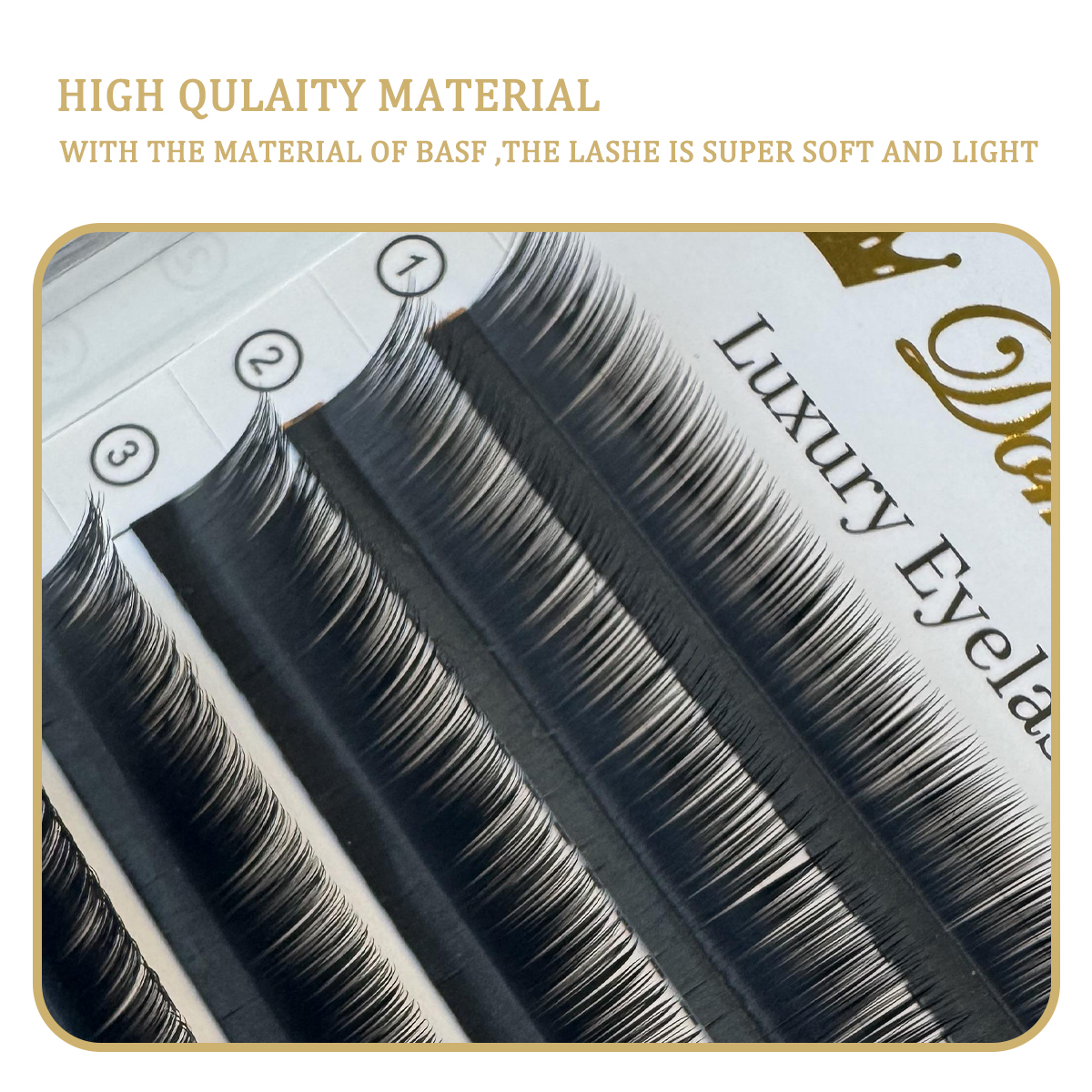 Domi Faux Mink False Individua - Eyelash Extension C Curl recension och pris