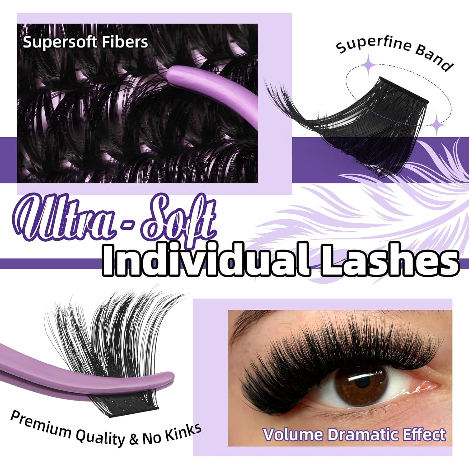 Fluffy Lash Clusters Kit, Ultr - Eyelash Extension Images Free recension och pris