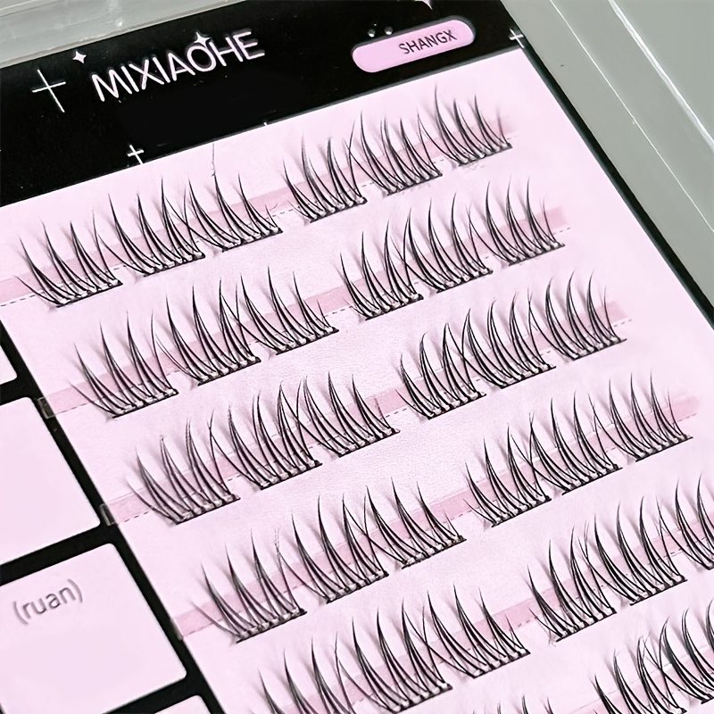 Mixiaohe K Pop Glue Free Clust - Eyelash Extension C Curl recension och pris